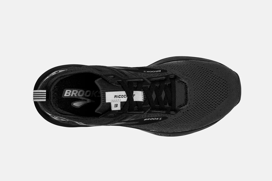 Brooks Ricochet 3 Road Löparskor Dam - Svarta - 5206-PEBSR